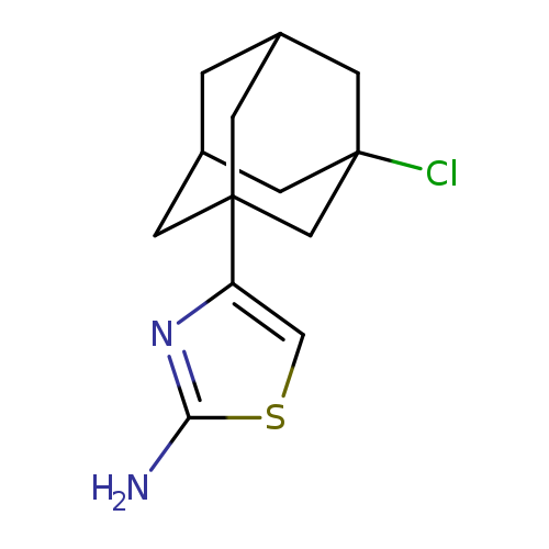 4-(3-chloro-1-adamantyl)-1,3-thiazol-2-amine