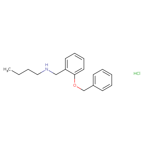 {[2-(benzyloxy)phenyl]methyl}(butyl)amine hydrochloride
