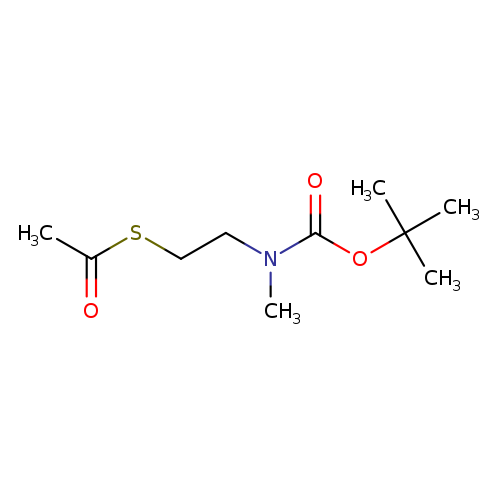 tert-butyl N-[2-(acetylsulfanyl)ethyl]-N-methylcarbamate
