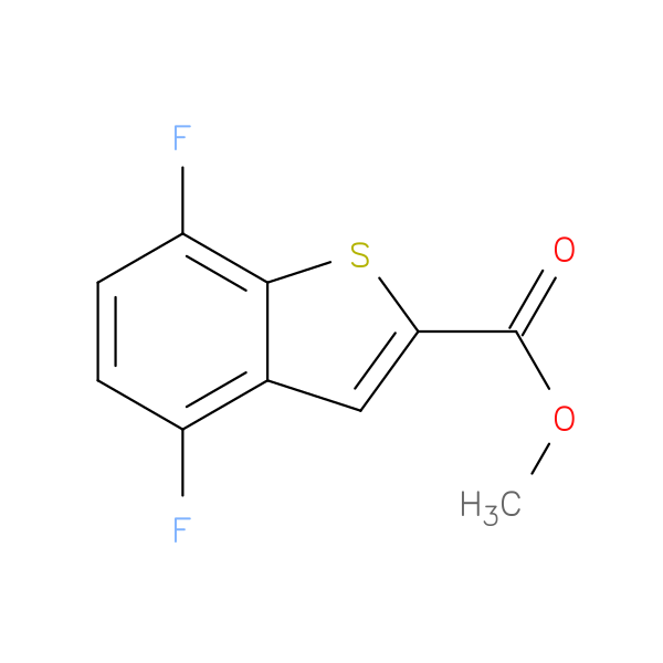 methyl 4,7-difluoro-1-benzothiophene-2-carboxylate