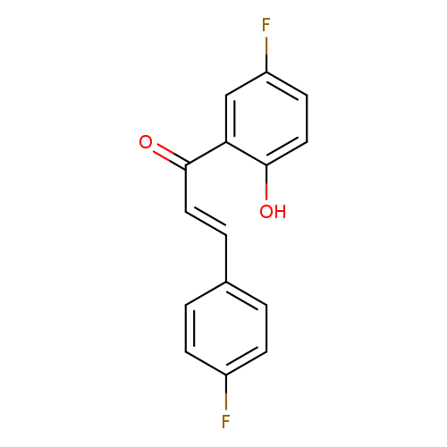 (2E)-1-(5-fluoro-2-hydroxyphenyl)-3-(4-fluorophenyl)prop-2-en-1-one