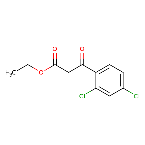 Benzenepropanoic acid, 2,4-dichloro-b-oxo-, ethyl ester