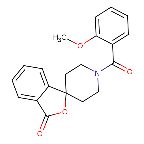 1'-(2-methoxybenzoyl)-3H-spiro[2-benzofuran-1,4'-piperidine]-3-one