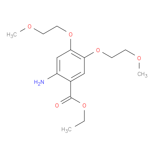 Ethyl 2-amino-4,5-bis(2-methoxyethoxy)benzoate