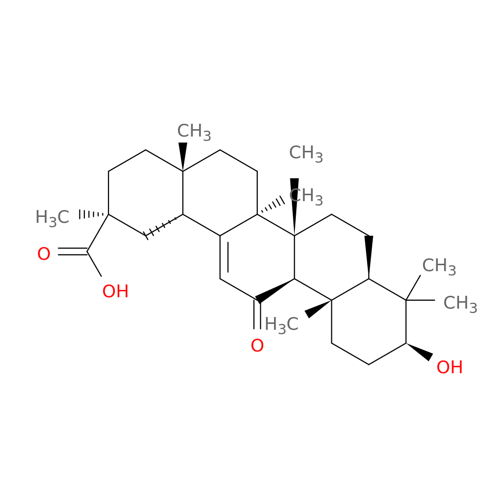 (3β,20β)-3-Hydroxy-11-oxoolean-12-en-29-oic acid