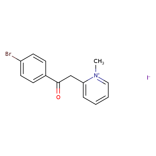 2-[2-(4-Bromophenyl)-2-oxoethyl]-1-methylpyridiniumiodide