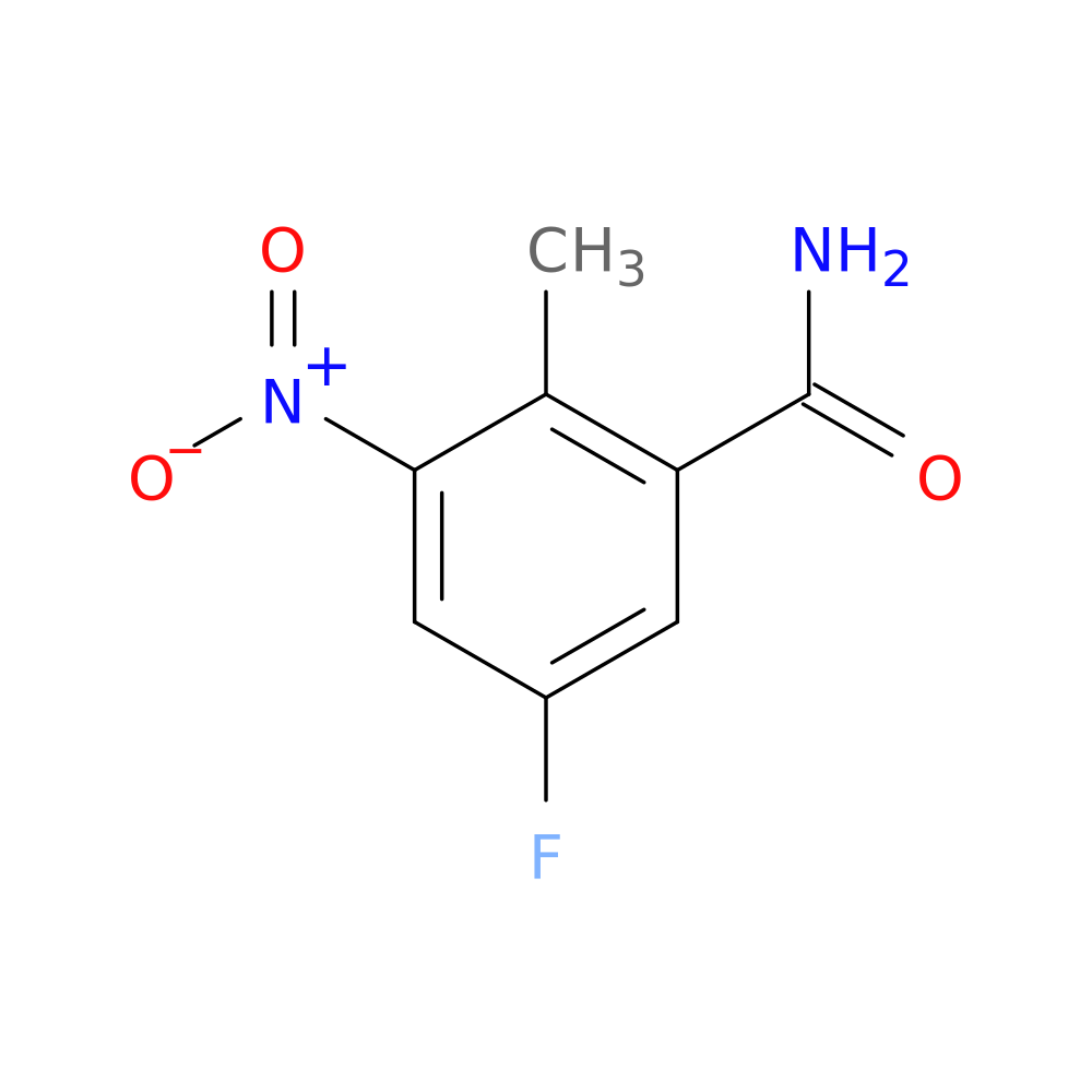 5-fluoro-2-methyl-3-nitrobenzamide