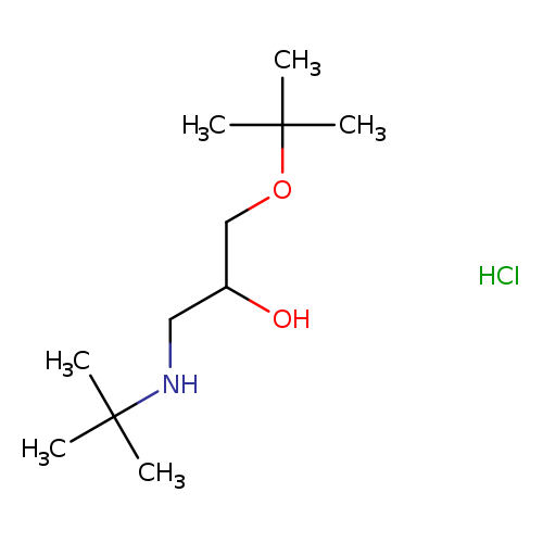 [3-(tert-butoxy)-2-hydroxypropyl](tert-butyl)amine hydrochloride