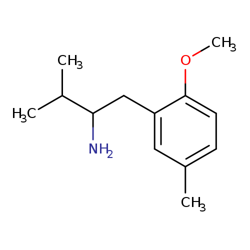 1-(2-methoxy-5-methylphenyl)-3-methylbutan-2-amine