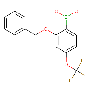 (2-(Benzyloxy)-4-(trifluoromethoxy)phenyl)boronic acid