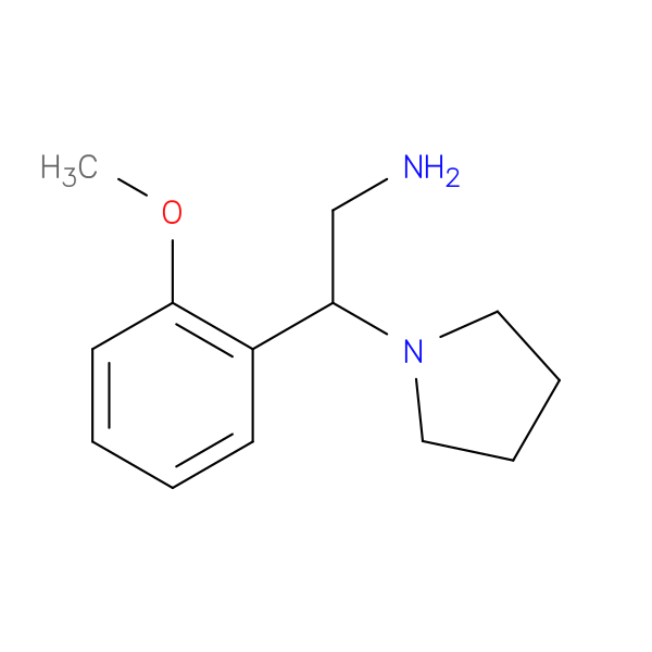 2-(2-Methoxyphenyl)-2-(pyrrolidin-1-yl)ethanamine