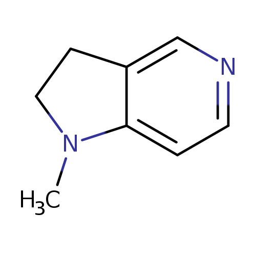 1H-Pyrrolo[3,2-c]pyridine,2,3-dihydro-1-methyl-(9CI)