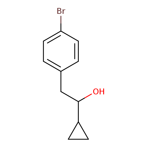 2-(4-bromophenyl)-1-cyclopropylethan-1-ol