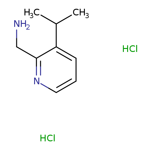 1-[3-(propan-2-yl)pyridin-2-yl]methanamine dihydrochloride