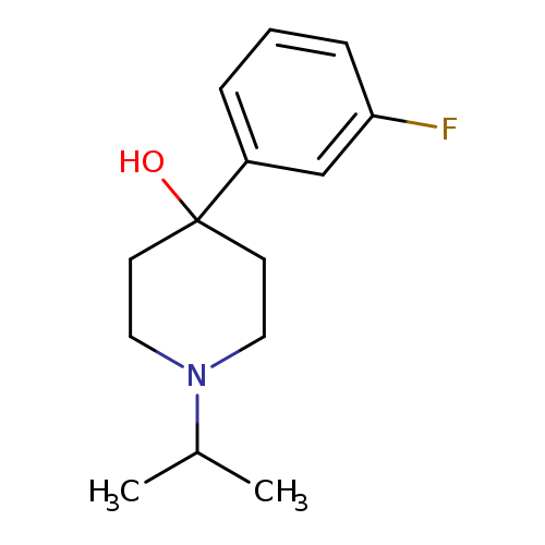 4-(3-Fluorophenyl)-4-hydroxy-1-iso-propylpiperidine