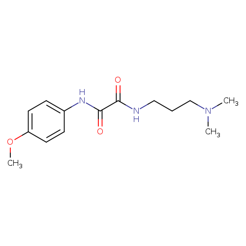N-[3-(dimethylamino)propyl]-N'-(4-methoxyphenyl)ethanediamide