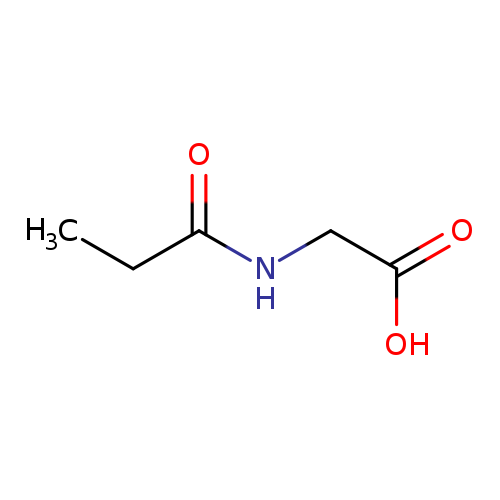 N-(1-oxopropyl)-Glycine