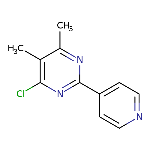4-chloro-5,6-dimethyl-2-(pyridin-4-yl)pyrimidine