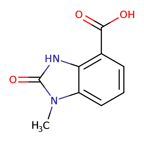 1-methyl-2-oxo-2,3-dihydro-1H-1,3-benzodiazole-4-carboxylic acid