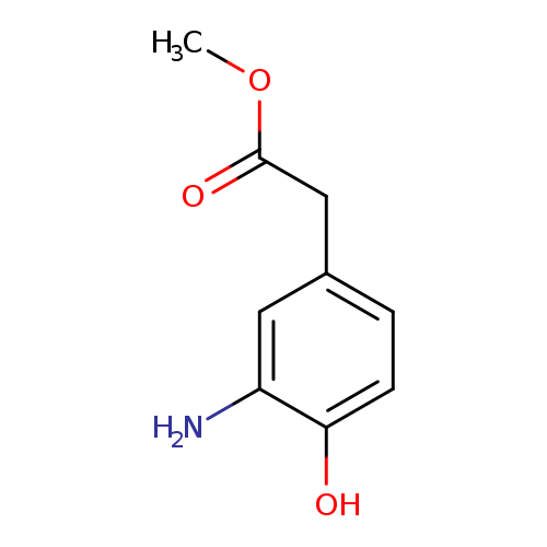 methyl 2-(3-amino-4-hydroxyphenyl)acetate
