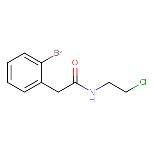 2-(2-Bromophenyl)-N-(2-chloroethyl)acetamide