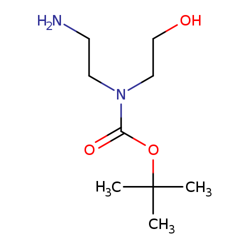 TERT-BUTYL 2-AMINOETHYL2-HYDROXYETHYLCARBAMATE