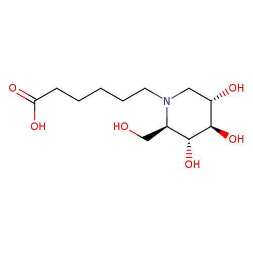 N-5-Carboxypentyl-1-deoxynojirimycin
