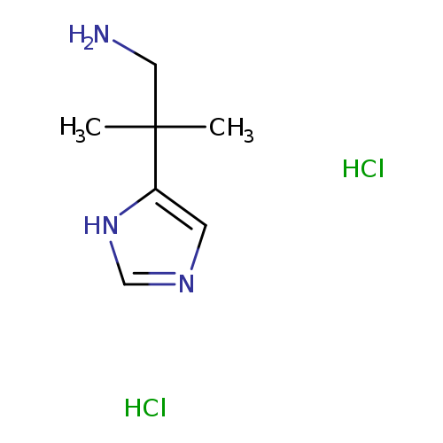 2-(1H-imidazol-5-yl)-2-methylpropan-1-amine dihydrochloride