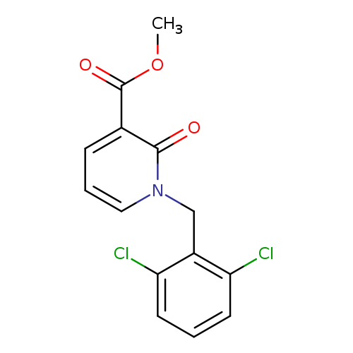 methyl 1-[(2,6-dichlorophenyl)methyl]-2-oxo-1,2-dihydropyridine-3-carboxylate