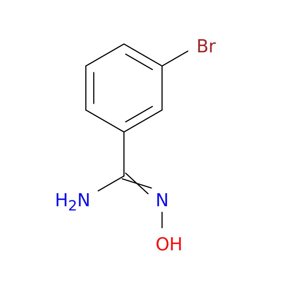 3-Bromo-n-hydroxy-benzamidine