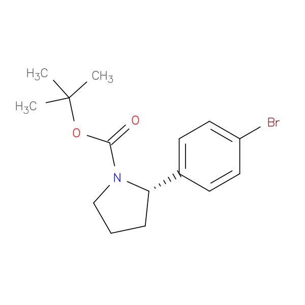 (S)-tert-butyl 2-(4-bromophenyl)pyrrolidine-1-carboxylate