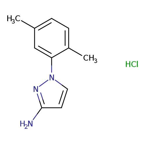 1-(2,5-dimethylphenyl)-1H-pyrazol-3-amine hydrochloride