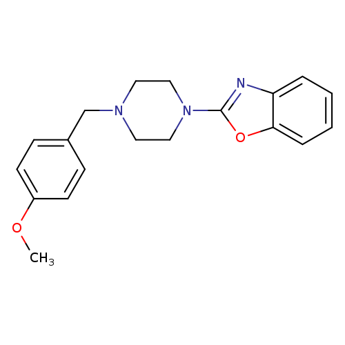 2-{4-[(4-methoxyphenyl)methyl]piperazin-1-yl}-1,3-benzoxazole