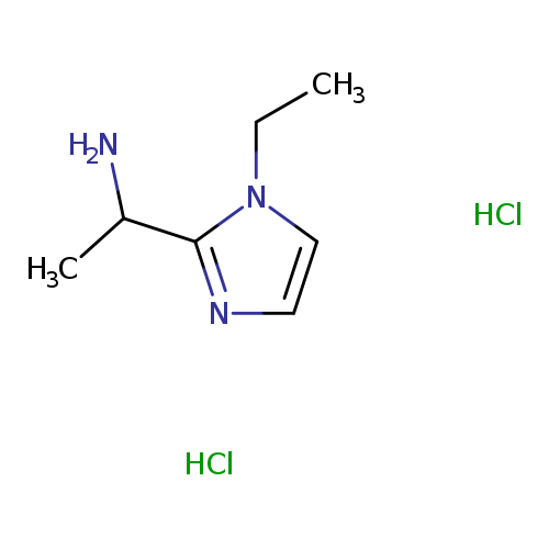 1-(1-Ethyl-1H-imidazol-2-yl)ethan-1-amine dihydrochloride