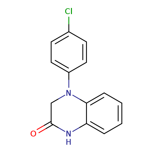 4-(4-chlorophenyl)-1,2,3,4-tetrahydroquinoxalin-2-one