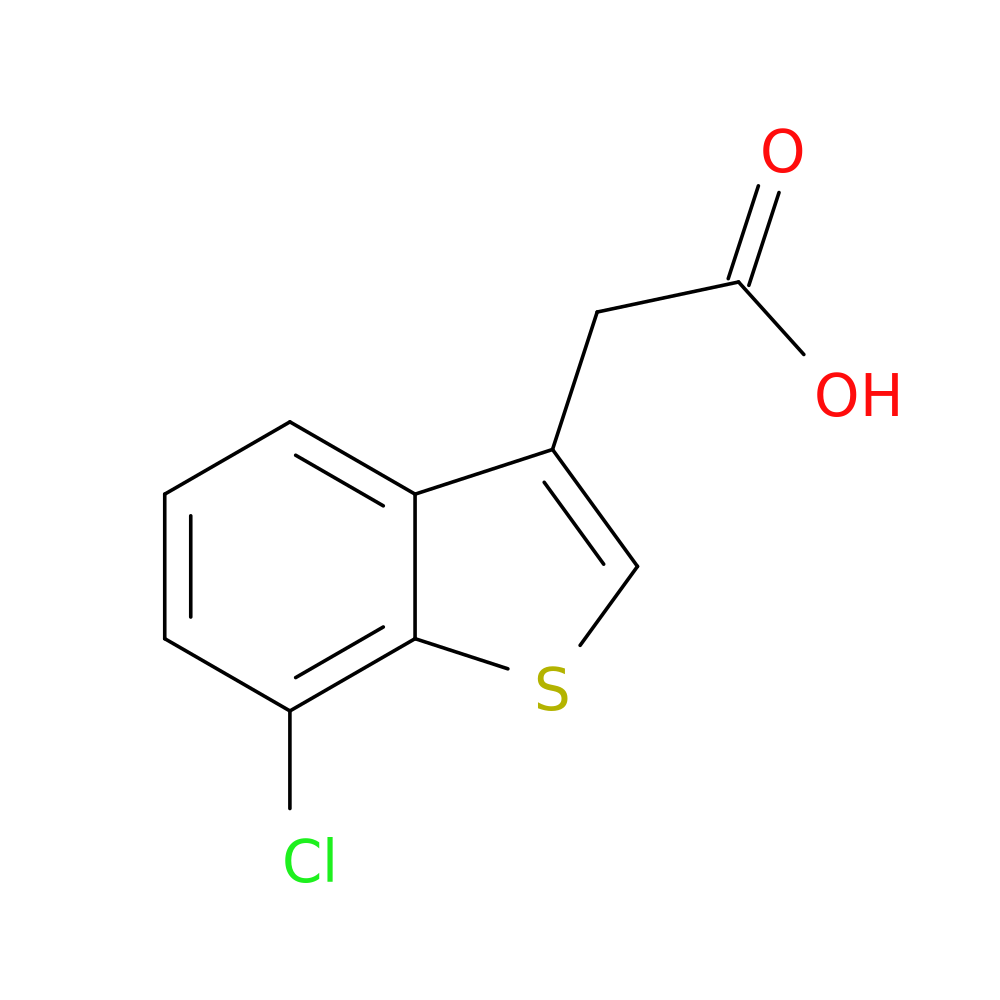 2-(7-chloro-1-benzothiophen-3-yl)acetic acid