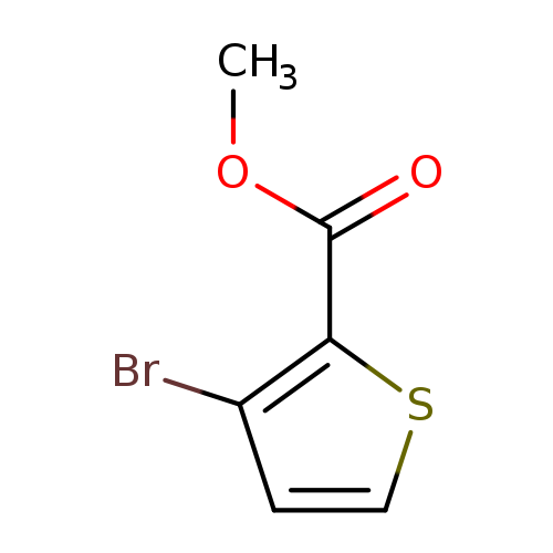 2-Thiophenecarboxylic acid, 3-bromo-, methyl ester