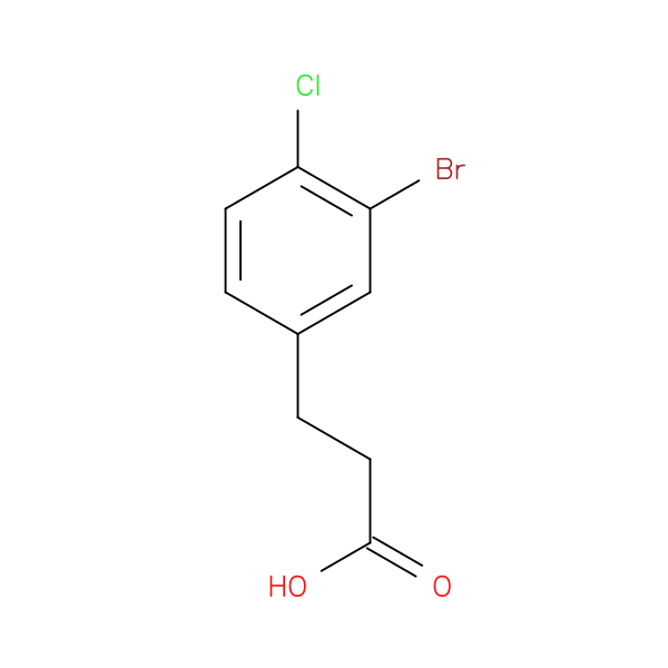 Benzenepropanoic acid, 3-bromo-4-chloro-