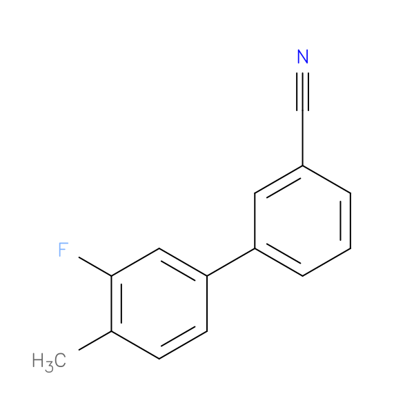 3-(3-Fluoro-4-methylphenyl)benzonitrile