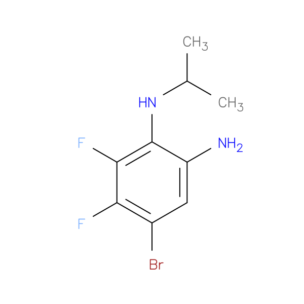5-Bromo-3,4-difluoro-2-(isopropylamino)aniline