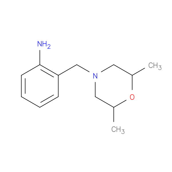 2-[(2,6-dimethylmorpholin-4-yl)methyl]aniline