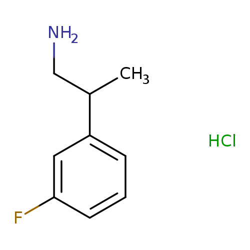 2-(3-fluorophenyl)propan-1-amine hydrochloride