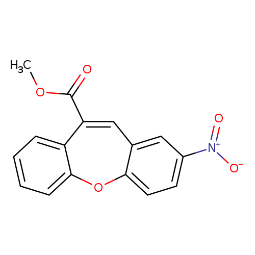 Methyl 13-nitro-2-oxatricyclo[9.4.0.0^{3,8}]pentadeca-1(15),3(8),4,6,9,11,13-heptaene-9-carboxylate