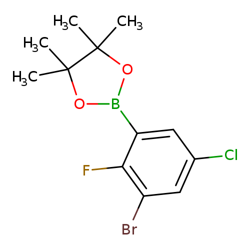 2-(3-Bromo-5-chloro-2-fluoro-phenyl)-4,4,5,5-tetramethyl-1,3,2-dioxaborolane