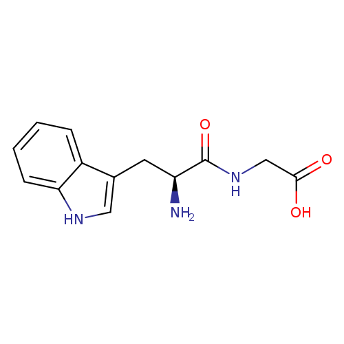 (S)-2-(2-Amino-3-(1H-indol-3-yl)propanamido)acetic acid
