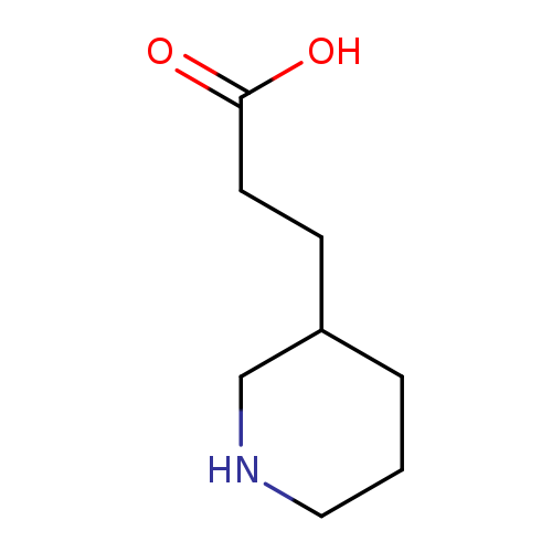 3-Piperidinepropanoic acid