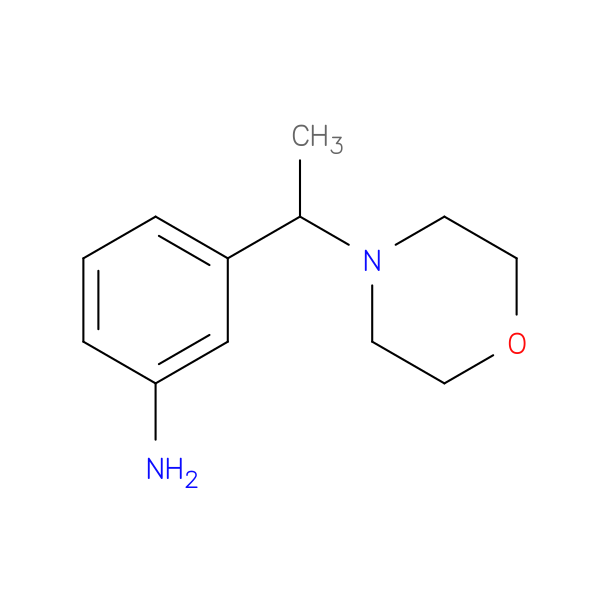 3-[1-(morpholin-4-yl)ethyl]aniline