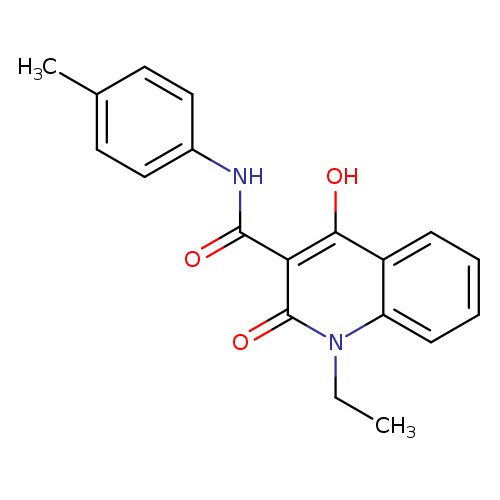 1-ethyl-4-hydroxy-N-(4-methylphenyl)-2-oxo-1,2-dihydroquinoline-3-carboxamide