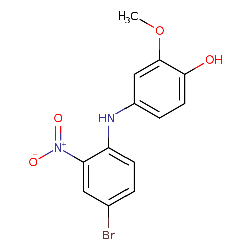 4-((4-Bromo-2-nitrophenyl)amino)-2-methoxyphenol