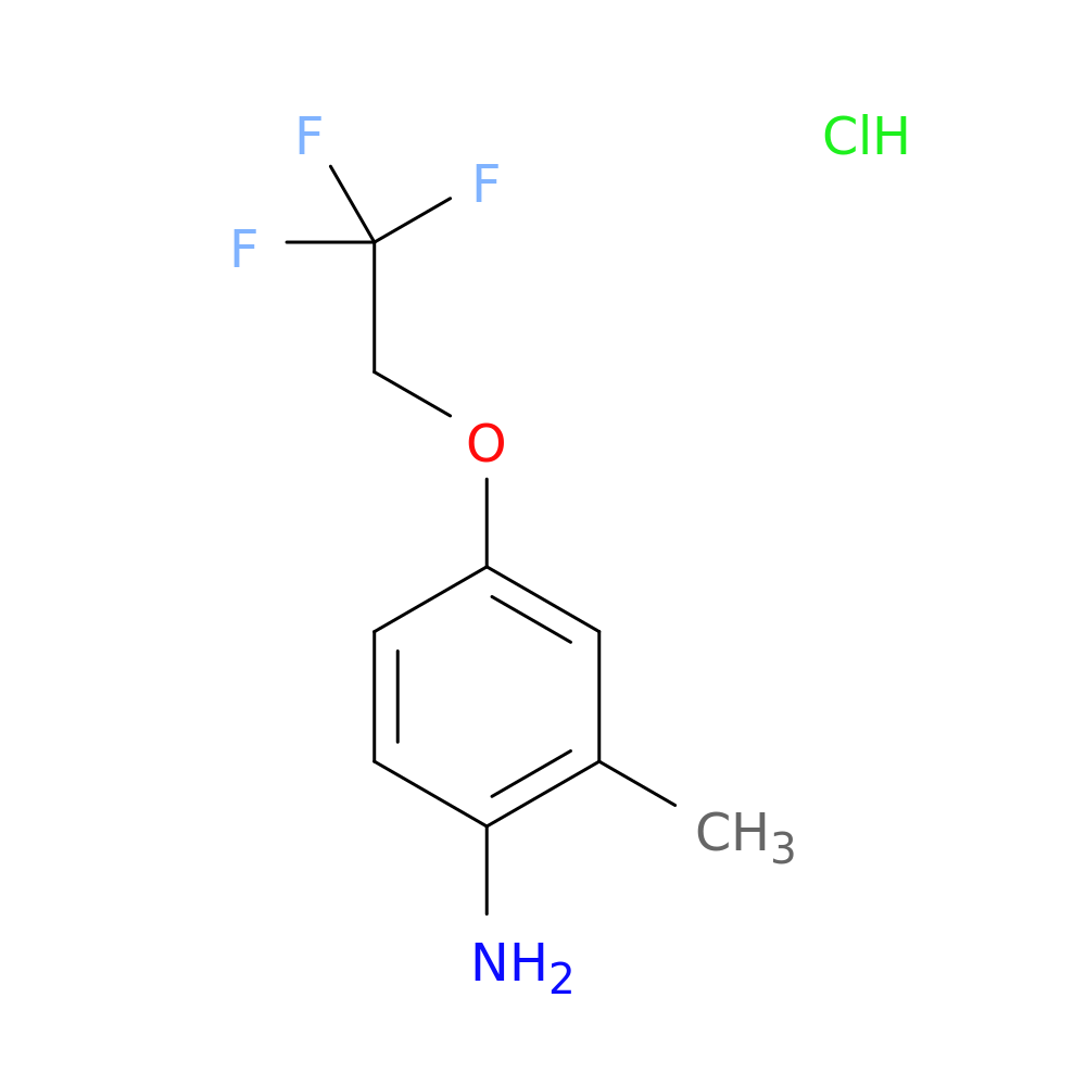 2-Methyl-4-(2,2,2-trifluoroethoxy)aniline hydrochloride